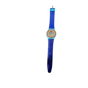 Avon Big Time‎ Watch Blue Yellow Novelty Collectible New in Box